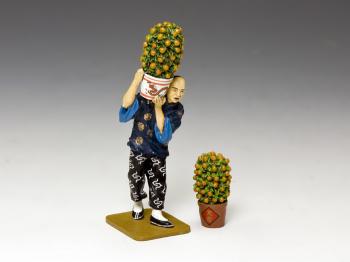 The Tangerine Buyer--single figure and tangerine tree #36478