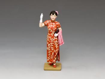 Shanghai Lady In Red (Gloss)--single figure #36678