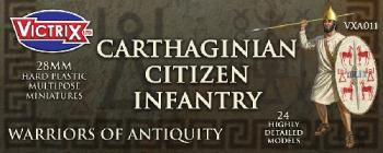 Image of Carthaginian Citizen Infantry--24 figures--AWAITING RESTOCK.