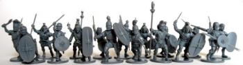 Image of Unarmoured Iberian Warriors--40 figures