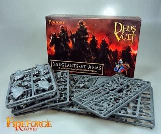 FireForge Mounted Sergeants at Arms--12 multi-part hard plastic 28mm mounted figures FireForge Mounted Sergeants at Arms--12 multi-part hard plastic 28mm mounted figures #36709
