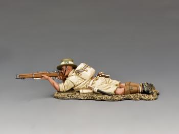 Gurkha Lying Prone firing Rifle--single figure--RETIRED. Gurkha Lying Prone firing Rifle--single figure--RETIRED. #36735
