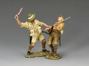 Gurkha Killing Japanese--two figures--RETIRED. Gurkha Killing Japanese--two figures--RETIRED. #36737