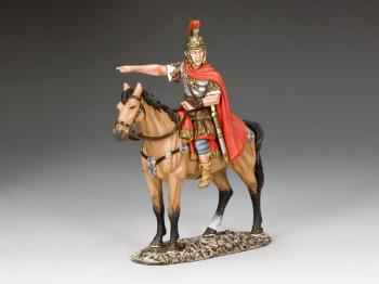 The Tribune--single mounted Roman figure #36843