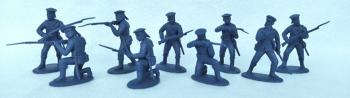 Zulu War British Naval Landing Party Sailors with Rifles (Sailor Caps)--nine figures Zulu War British Naval Landing Party Sailors with Rifles (Sailor Caps)--nine figures #36852