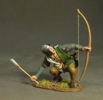 Image of Lancastrian Archer, The Retinue of Henry Tudor, Earl of Richmond--single figure -- LAST THREE!