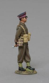 Image of Scots Guards Sergeant Major with Cane Stick--single figure--RETIRED--LAST ONE!!