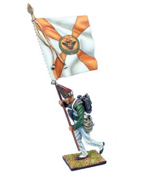 Russian Pavlovski Grenadier Standard Bearer--single figure--ONE IN STOCK. Russian Pavlovski Grenadier Standard Bearer--single figure--ONE IN STOCK. #37014