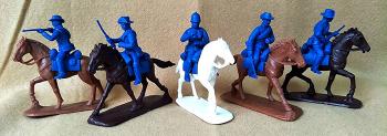 Zulu War Natal Mounted Auxiliary Frontier Light Horse--five mounted plastic figures Zulu War Natal Mounted Auxiliary Frontier Light Horse--five mounted plastic figures #37031