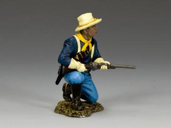10th Cavalry Trooper Kneeling Ready--single figure #37050