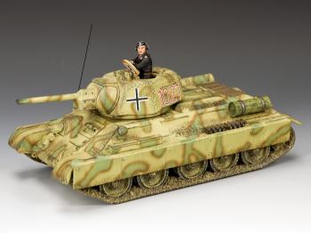 Soviet Panzer--tank and commander figure--RETIRED. #37059