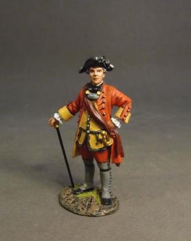 Officer, The Connecticut Provincial Regiment, The Raid on St. Francis, 1759—single figure--RETIRED--LAST ONE!! #37179