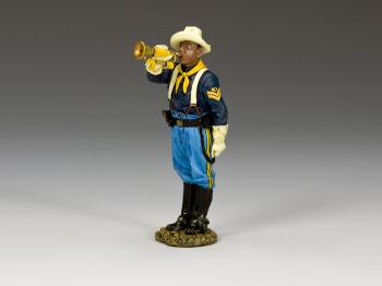 The Bugler--single 10th Cavalry figure #37273
