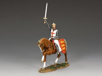 Richard the Lionheart (mounted)--single mounted figure Richard the Lionheart (mounted)--single mounted figure #37396