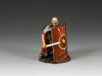 Roman Legionary Fighting with Sword (Kneeling)--single figure Roman Legionary Fighting with Sword (Kneeling)--single figure #37408