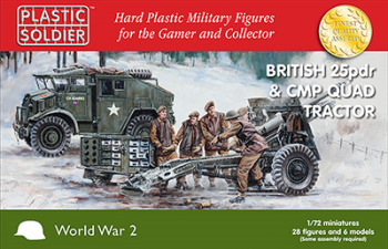 Image of 1/72nd 25pdr and CMP Tractor -- AWAITING RESTOCK!