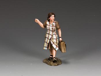 Woman Refugee Leading the Horse--single figure #37527