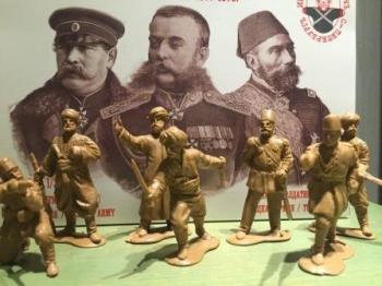 Turkish Army, Russo-Turkish War, 1877-1878--12 figures -- TWO IN STOCK! #0