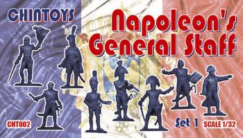 Napoleon General Staff Set 2--eight figures--ONE IN  STOCK. #37599