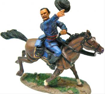 General Philip H. Sheridan on Horseback--Leaders in Blue and Gray--single mounted figure--RETIRED. General Philip H. Sheridan on Horseback--Leaders in Blue and Gray--single mounted figure--RETIRED. #37707