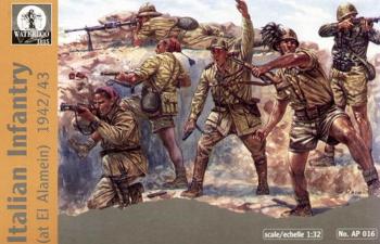 Image of WWII Italian Infantry at El Alamein, 1942/43--12 figures--TWO IN STOCK.