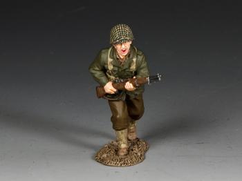 Charging G.I. Rifleman--single figure--RETIRED--LAST ONE!! #37809