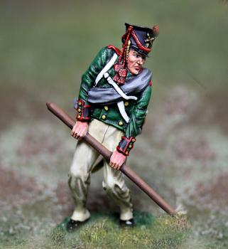 Napoleonic Russian Artillery Mover with Handle--single figure--RETIRED--LAST ONE!! #37851
