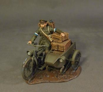 Despatch Rider with Sidecar, Royal Engineers Signal Service (RESS), The Great War, 1914-1918--RETIRED--LAST ONE!! Despatch Rider with Sidecar, Royal Engineers Signal Service (RESS), The Great War, 1914-1918--RETIRED--LAST ONE!! #37922