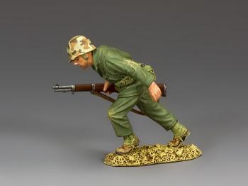 Image of Running U.S. Marine--single figure--RETIRED--LAST TWO!!