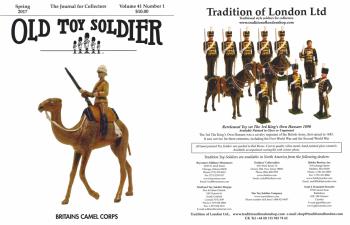 Old Toy Soldier Magazine, Spring 2017--Volume 41, Number 1--RETIRED--LAST ONE!! #37997
