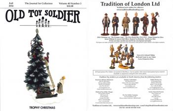 Old Toy Soldier Magazine, Fall 2017--Volume 40, Number 3--RETIRED--LAST ONE!! #38000