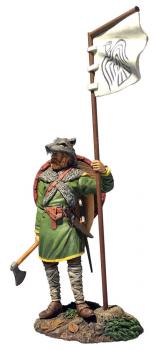 Image of Arnlaug, Viking with Raven Banner--single figure