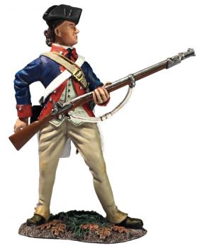 Continental Line Reaching for Cartridge No. 2, 1777-87--single figure Continental Line Reaching for Cartridge No. 2, 1777-87--single figure #38039