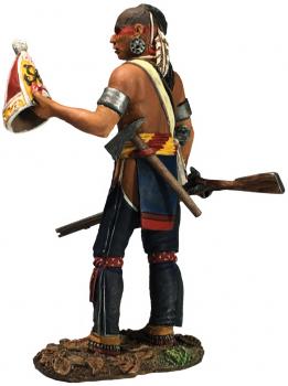 Native Warrior with Souvenir Grenadier Cap--single figure Native Warrior with Souvenir Grenadier Cap--single figure #38041
