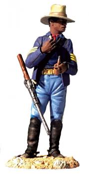 Dismounted 9th Cavalry Trooper No.1--single figure #38098