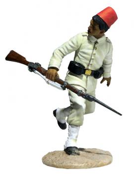 Egyptian Infantryman Running Looking Back--single figure #38109