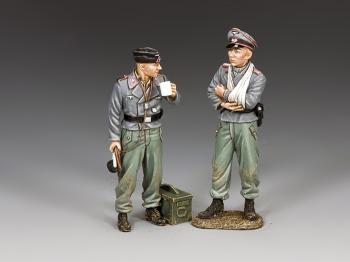 Dismounted Assault Gun Crew #1--two German figures--RETIRED--LAST ONE!! Dismounted Assault Gun Crew #1--two German figures--RETIRED--LAST ONE!! #38152