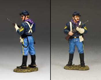 Sergeant McLaglen--single U.S. Cavalryman figure #38172