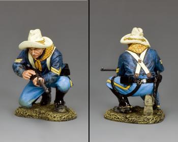 Kneeling Loading U.S. Cavalryman--single figure Kneeling Loading U.S. Cavalryman--single figure #38186