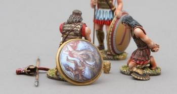 Hoplite with Cypriot Marine Prisoner & Icarus Shield--two figures and accessories--RETIRED--LAST ONE!! #38252
