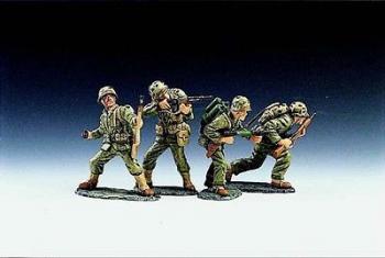 Image of U.S. Marines Fire Support--four figures--RETIRED--LAST TWO!!