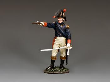 French Officer Firing Pistol--single figure French Officer Firing Pistol--single figure #38336