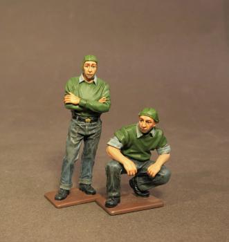 Two Catapult Crew, USS Saratoga (CV-3), Inter-War Aviation—two figures--RETIRED--LAST ONE!! Two Catapult Crew, USS Saratoga (CV-3), Inter-War Aviation—two figures--RETIRED--LAST ONE!! #38402