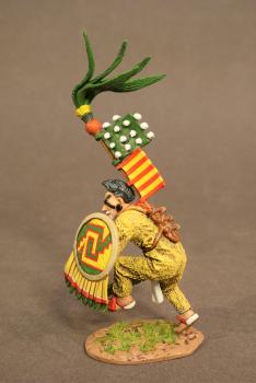 Cuachicqueh Captain, The Aztec Empire, The Conquest of America--single figure Cuachicqueh Captain, The Aztec Empire, The Conquest of America--single figure #38444