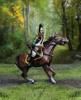 Kharkov Dragoon Defending--single mounted figure--RETIRED--LAST FOUR!! #0