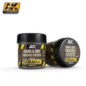 Diorama Series: Dark & Dry Crackle Effects Acrylic 100ml Bottle Diorama Series: Dark & Dry Crackle Effects Acrylic 100ml Bottle #38728