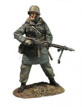 Waffen SS Grenadier in Kharkov Parka with MG42--single figure #39004