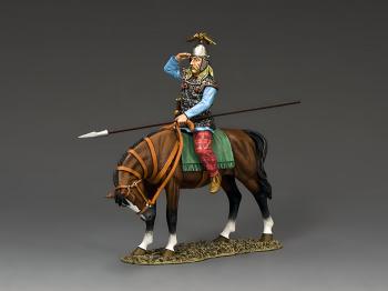 The Mounted Scout--single mounted Barbarian warrior figure--RETIRED--LAST ONE!! #39059