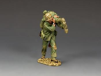 Image of Hold on Buddy . . . We Are Almost There!--two Marine figures on single base--RETIRED.