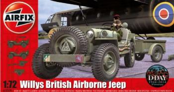 WWII British Airborne Willys Jeep #39264